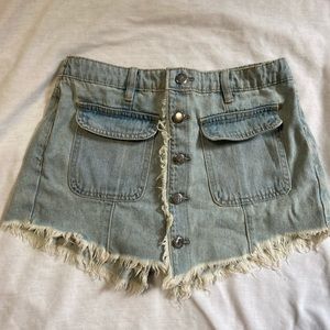 Jeans skort